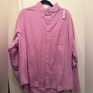 Gap The Big Shirt classic Oxford Black pink/purple Men's Shirt